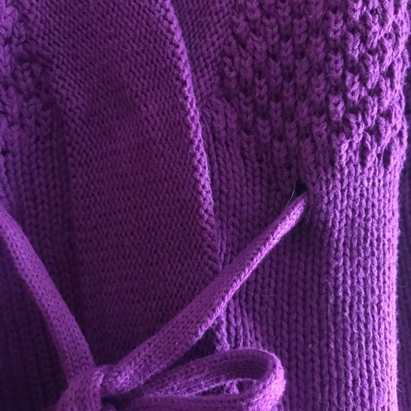 💜 Elle Cotton Blend Cardigan - Picture 3 of 5
